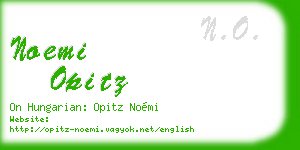 noemi opitz business card